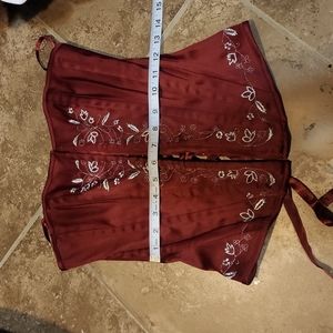 Red corset Charlotte Russ size medium